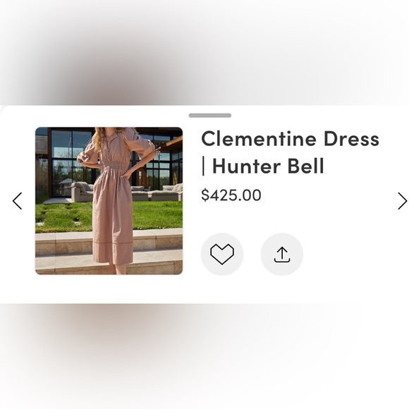 Hunter Bell Clementine Dress is Tuscany - Picture 10 of 10